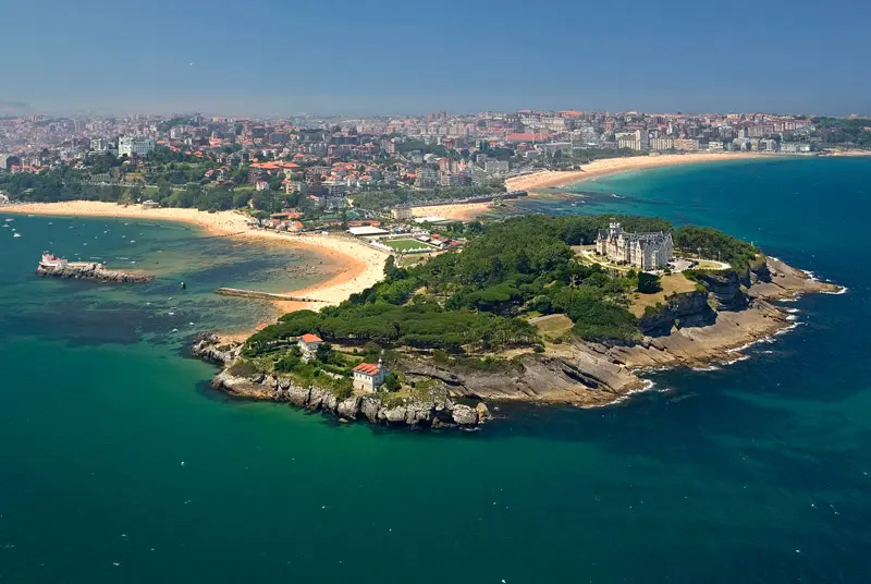 Peninsula de la Magdalena y playas de Santander