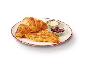Croissant plancha
